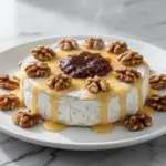 fall baked brie with fig jam - featured image