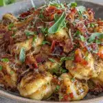 fall brown butter sage gnocchi - featured image