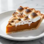 fall brown butter sweet potato pie - featured image