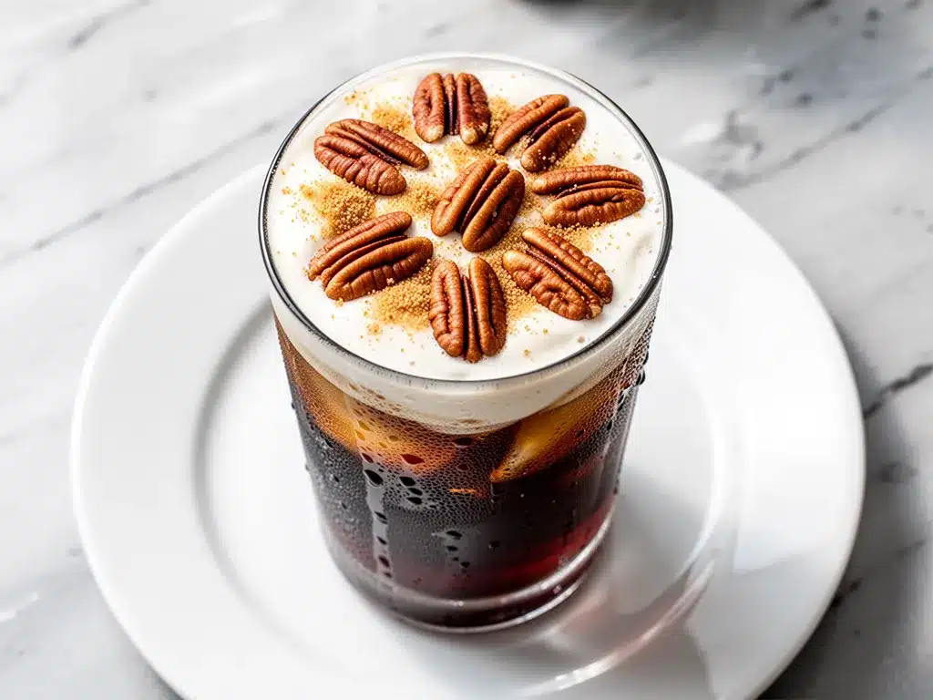 Fall Brown Sugar Pecan Cold Brew: 3-Step Vanilla Recipe 4 fall brown sugar pecan cold brew preparation steps