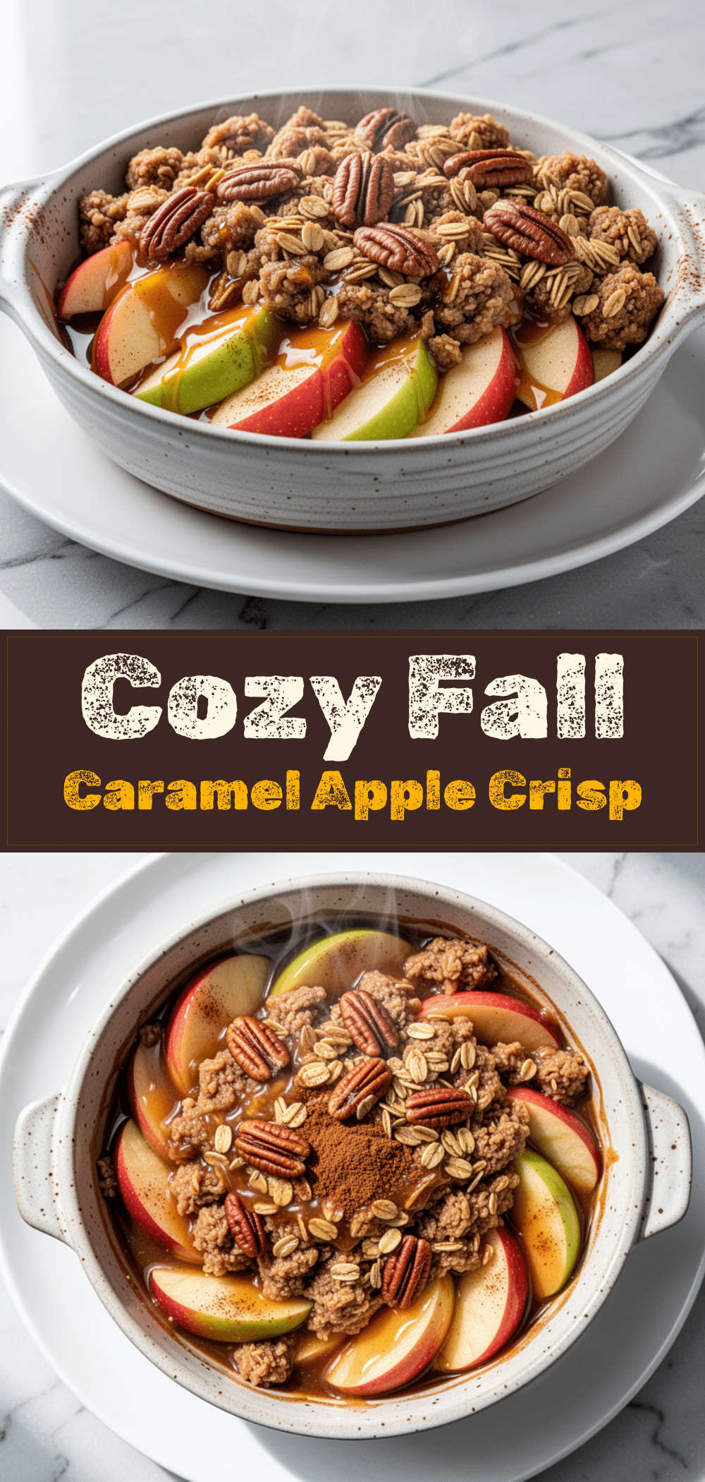 Fall Caramel Apple Crisp: 7 Easy Autumn Dessert Recipe 5 fall caramel apple crisp recipe