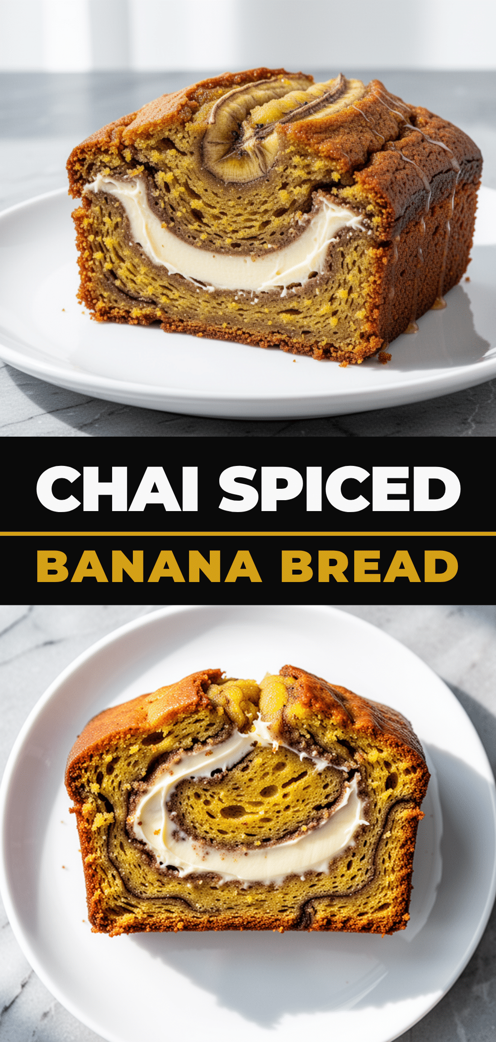 Fall Chai Spiced Banana Bread: Easy Cream Cheese Swirl 5 Fall Chai Spiced Banana Bread recipe
