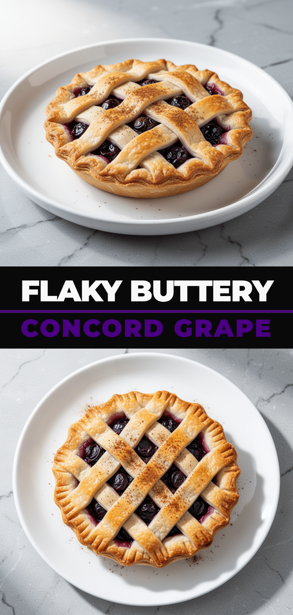 Fall Concord Grape Hand Pies: 10-Minute Buttery Lattice Crust 5 Fall Concord Grape Hand Pies recipe