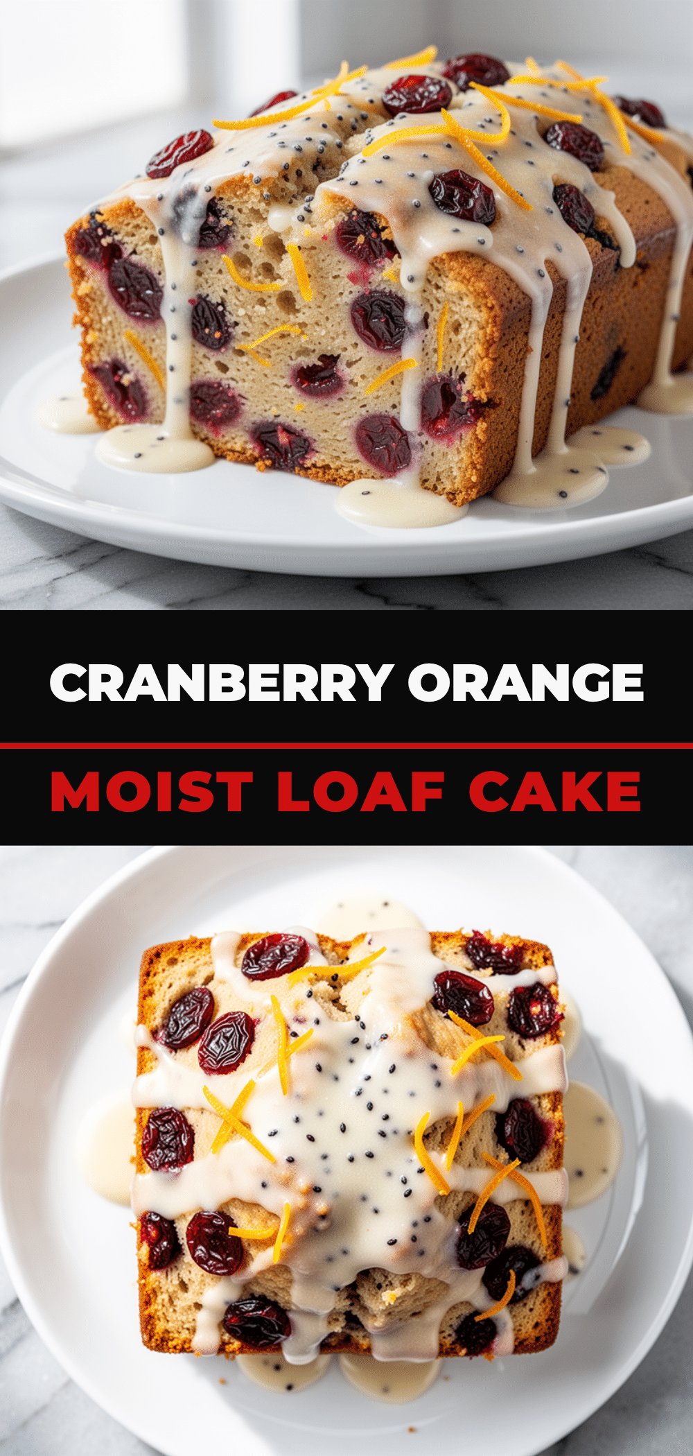 Fall Cranberry Orange Loaf Cake: Best Easy Holiday Brunch 3 Fall Cranberry Orange Loaf Cake recipe