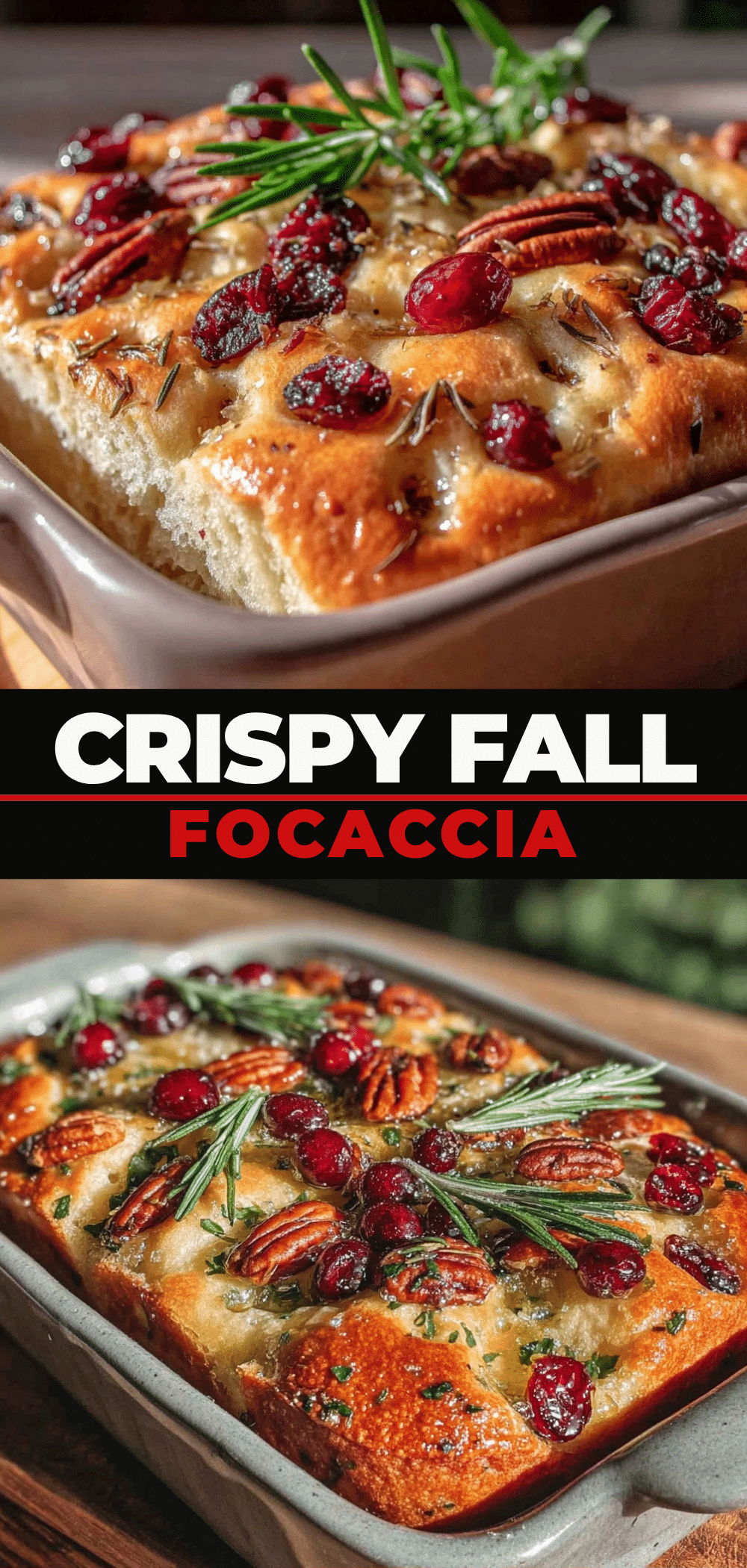 Fall Cranberry Pecan Sourdough Focaccia: 4 Easy Harvest Bites 5 fall cranberry pecan sourdough focaccia recipe