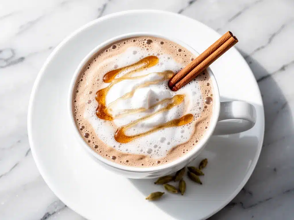 Fall Maple Chai Latte: Best Homemade Autumn Morning Drink 4 fall maple chai latte preparation steps