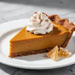 fall no-bake pumpkin pie - featured image