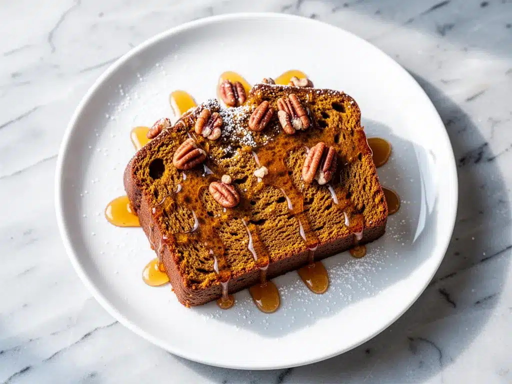 Fall Pumpkin Bread: Easy Brown Butter Maple Glaze Recipe 4 fall pumpkin bread with brown butter maple glaze preparation steps