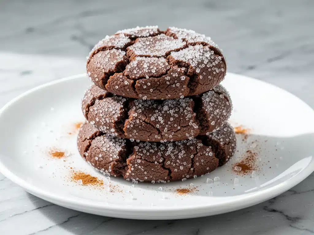 fall spiced molasses cookies - featured image