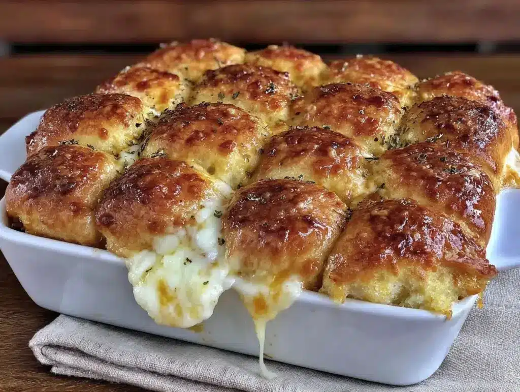 Football Game Day Pull Apart Pizza Sliders - featured image