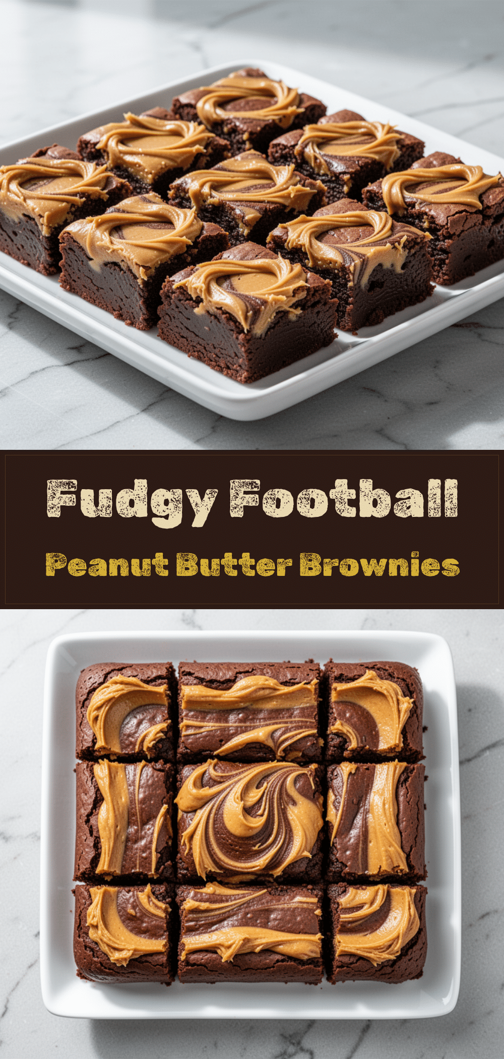 Football Tailgate Peanut Butter Brownie Bars: Easy 15-Min Dessert 5 Football Tailgate Peanut Butter Brownie Bars recipe