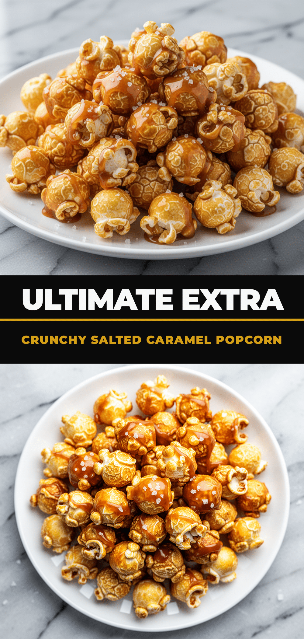 Football Tailgate Salted Caramel Popcorn Clusters: 5 Easy Game Day Snacks 5 Football Tailgate Salted Caramel Popcorn Clusters recipe