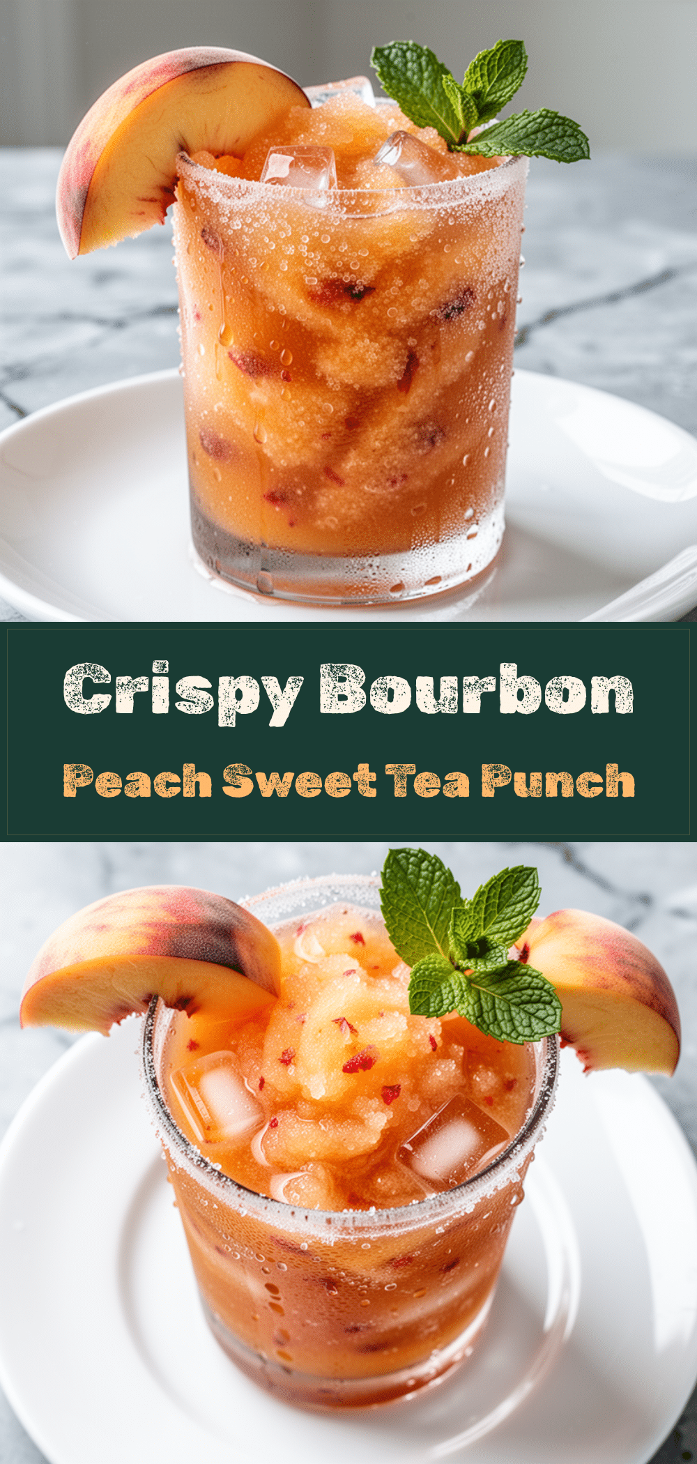 Frozen Bourbon Peach Sweet Tea Punch: Easy Tailgating Recipe 5 frozen bourbon peach sweet tea punch recipe