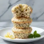 Gluten-Free Coconut Flour Lemon Poppy Seed Muffins - featured image