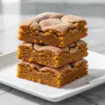 Gluten-Free Fall Pumpkin Snickerdoodle Bars - featured image