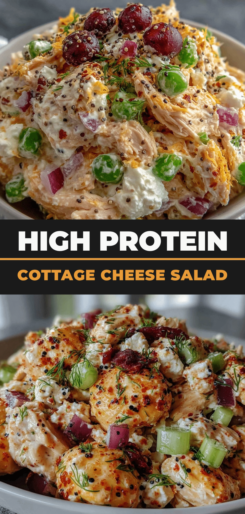 High-Protein Cottage Cheese Chicken Salad 5 high-protein cottage cheese chicken salad recipe