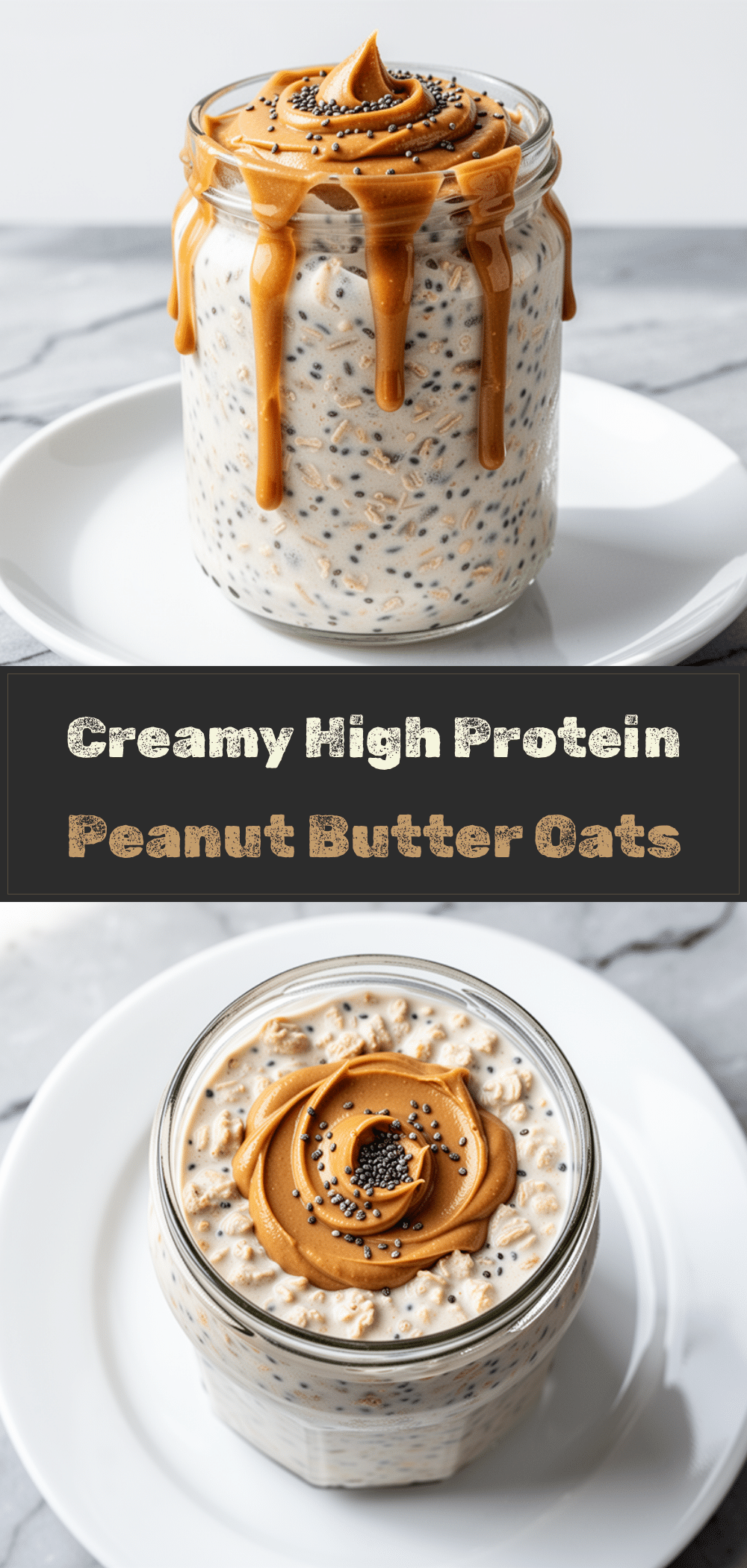 High-Protein Overnight Oats with Peanut Butter: Easy Meal Prep 5 high-protein overnight oats recipe
