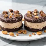 homemade butterfinger ice cream sandwiches - featured image