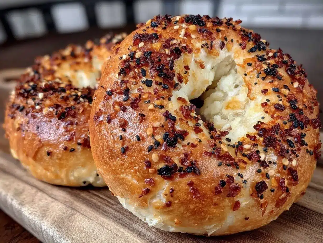 Homemade Everything Bagels: Best Chewy Recipe 4 homemade everything bagels preparation steps