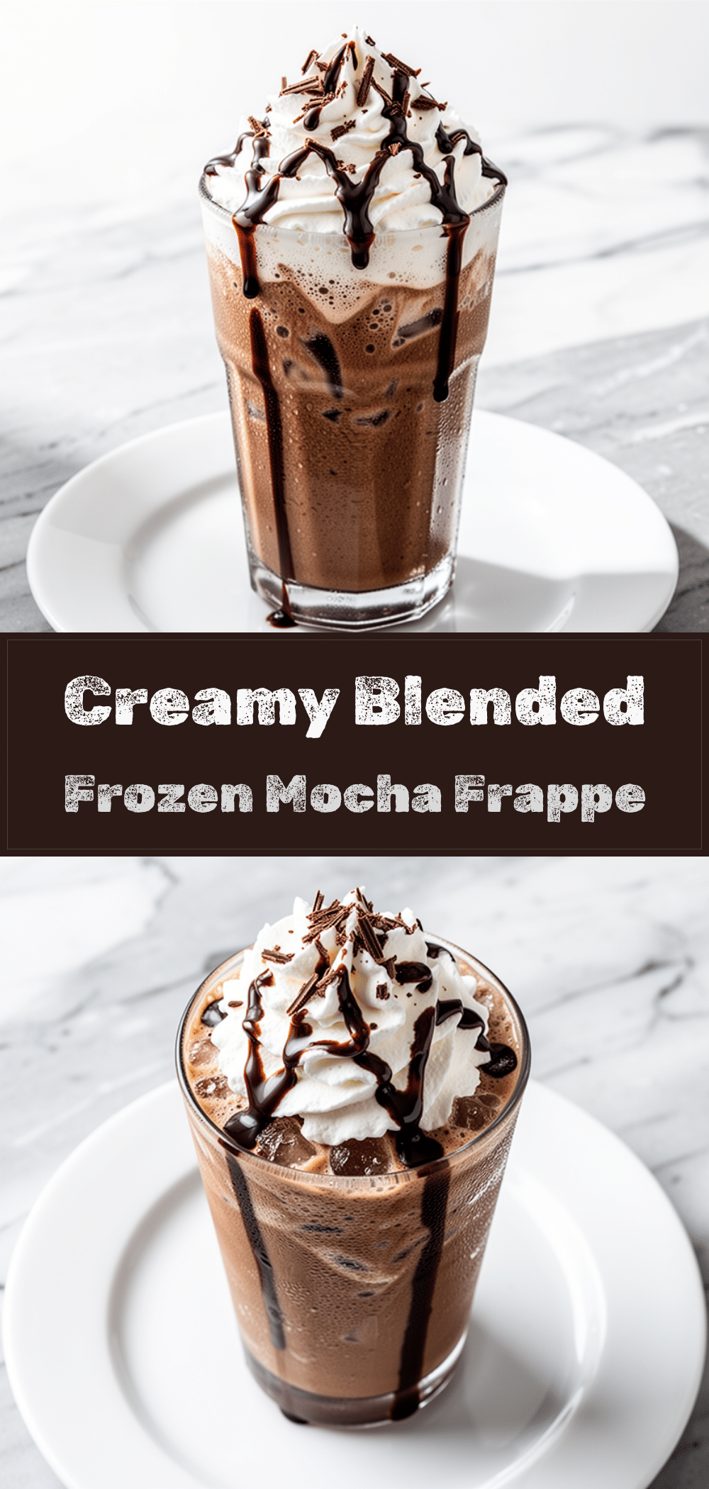 Blended Frozen Mocha Frappe: Best Homemade Coffee Drink 5 homemade mocha frappe recipe