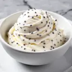 homemade vanilla bean ice cream no-churn recipe - featured image