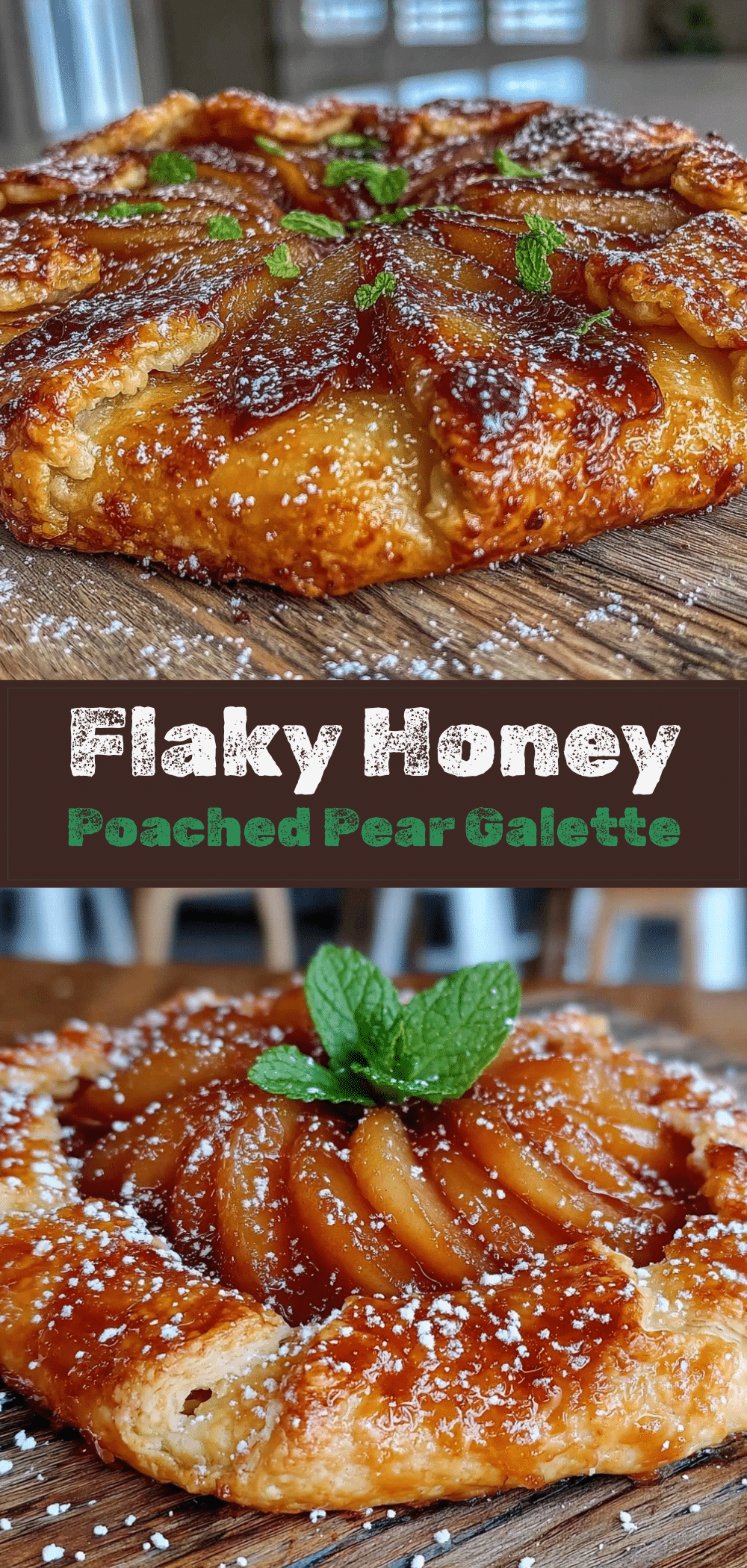 Honey Poached Pear Galette: 1 Easy Baking Project Kids Love 5 honey poached pear galette recipe