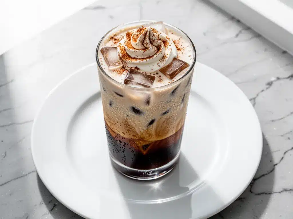 Iced Brown Sugar Cinnamon Horchata Cold Brew 4 Iced Brown Sugar Cinnamon Horchata Cold Brew preparation steps