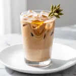 iced honey cardamom coffee - featured image
