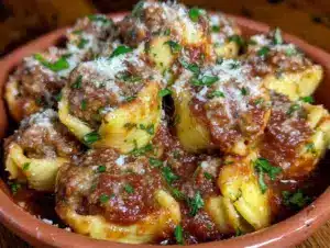 Italian Sausage & Wild Mushroom Stuffed Shells - featured image