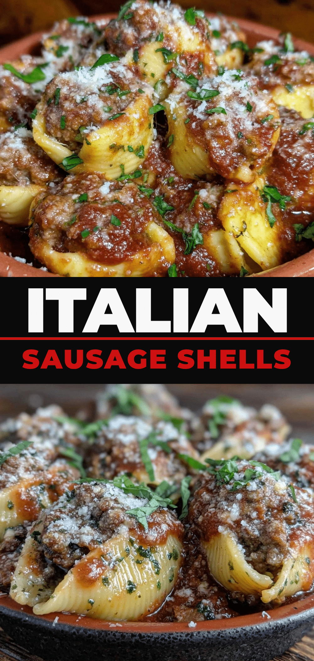 Fall Italian Sausage & Wild Mushroom Stuffed Shells 5 Italian Sausage & Wild Mushroom Stuffed Shells recipe