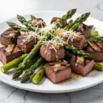 keto garlic butter steak bites - featured image