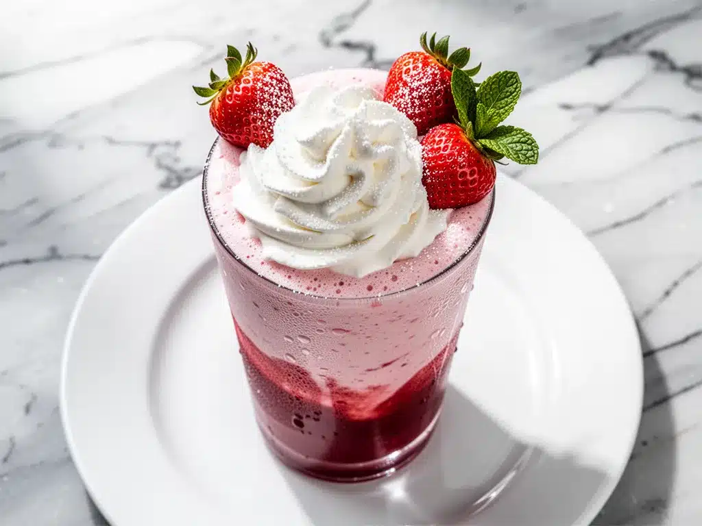 Keto Strawberry Cream Frappuccino: Easy No-Bake Low Carb Drink 4 keto strawberry cream frappuccino preparation steps