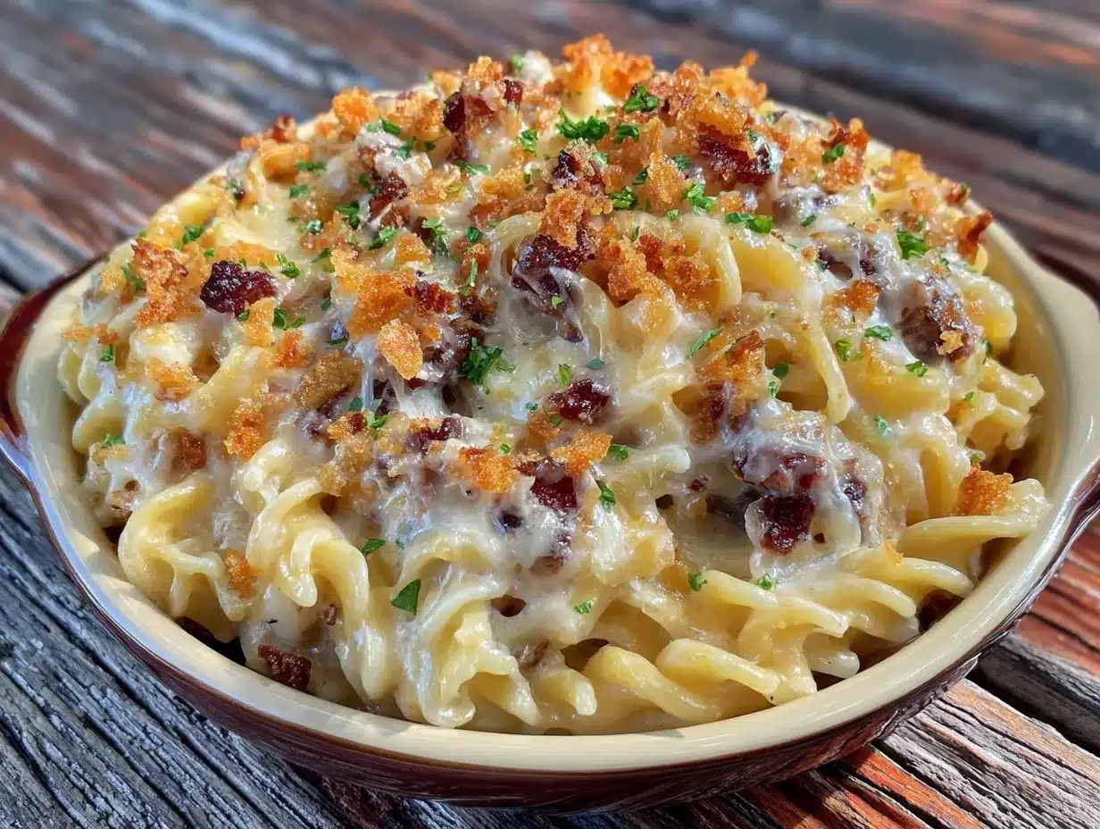 Million Dollar Baked Spaghetti: Best Seasonal Casserole 4 Million Dollar Baked Spaghetti preparation steps