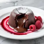 molten chocolate lava cake - featured image