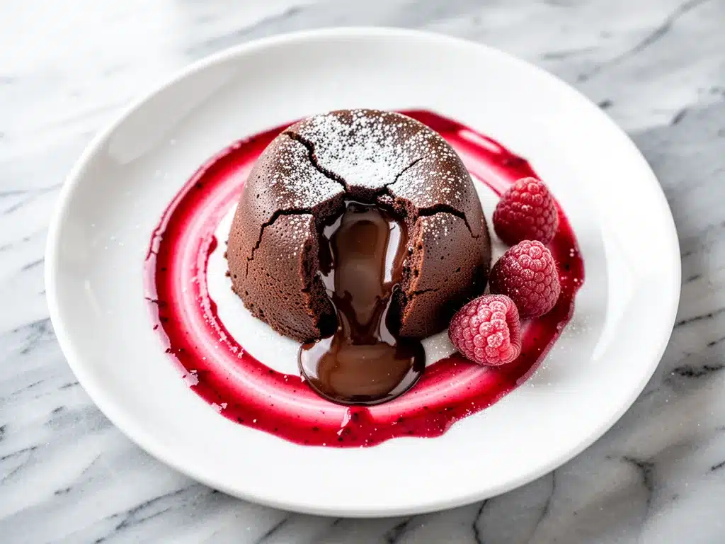 Restaurant-Style Molten Chocolate Lava Cake: Best Easy Recipe 4 molten chocolate lava cake preparation steps