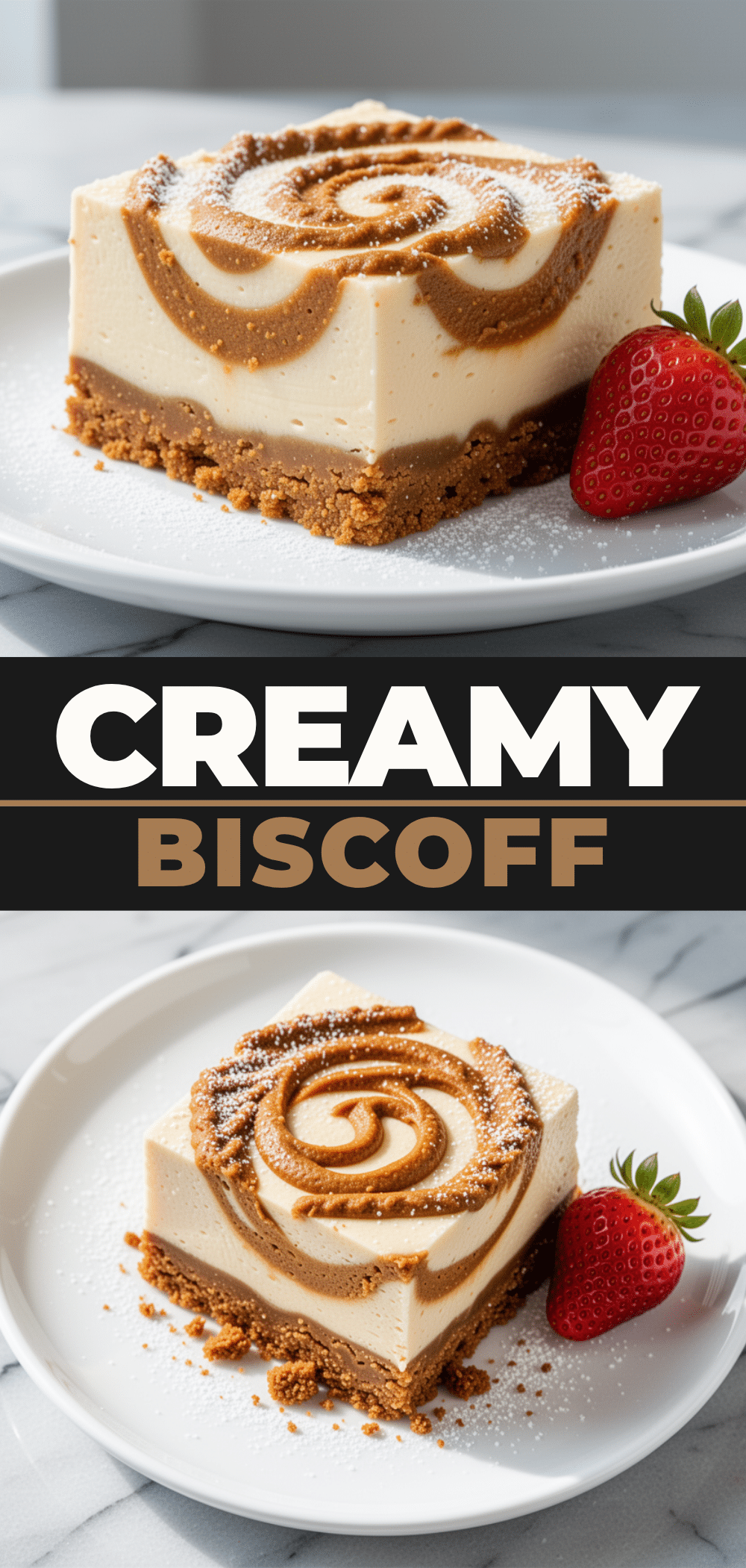 No-Bake Biscoff Cheesecake Bars: 10-Min Easy Dessert 5 No-Bake Biscoff Cheesecake Bars recipe