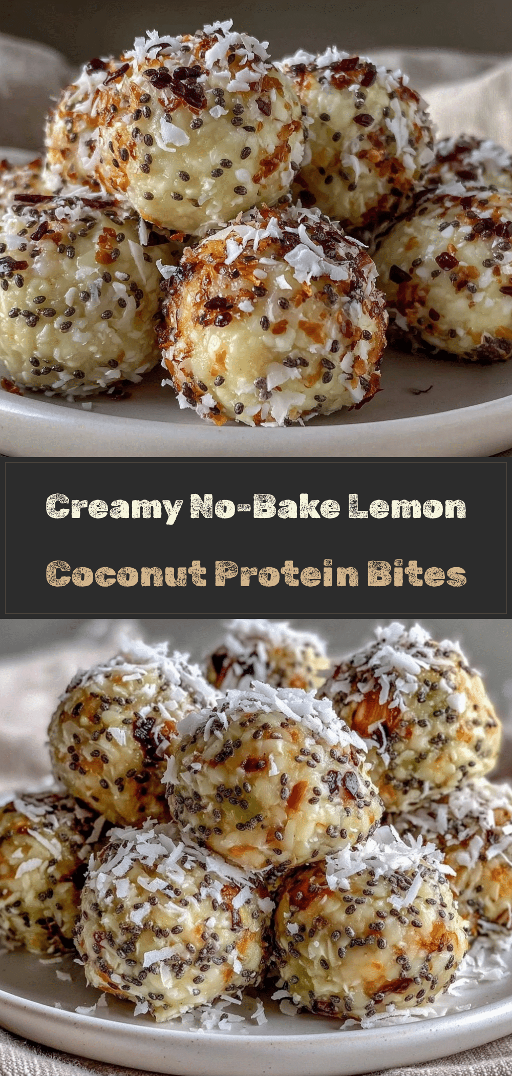 No-Bake Lemon Coconut Protein Bites: Easy 5-Min Healthy Snack 5 no-bake lemon coconut protein bites recipe