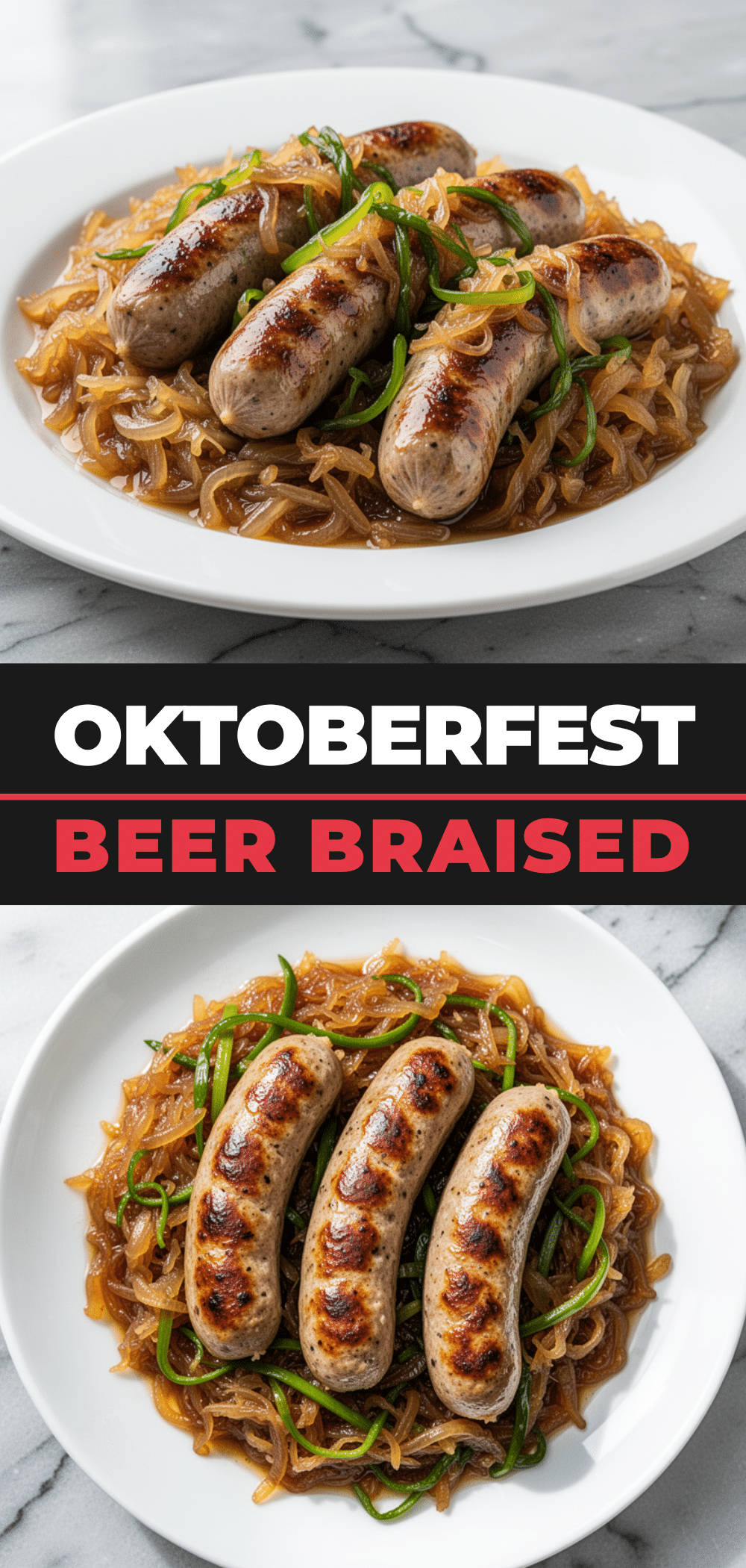 Oktoberfest Beer Braised Bratwurst: Easy Homemade Recipe 5 Oktoberfest Beer Braised Bratwurst recipe