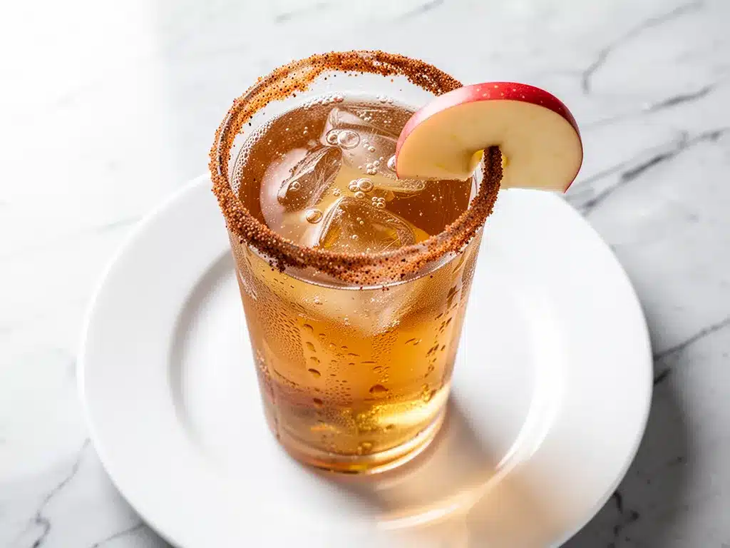 Oktoberfest Spiced Apple Radler: 5 Best Fall Party Drinks 4 Oktoberfest Spiced Apple Radler preparation steps