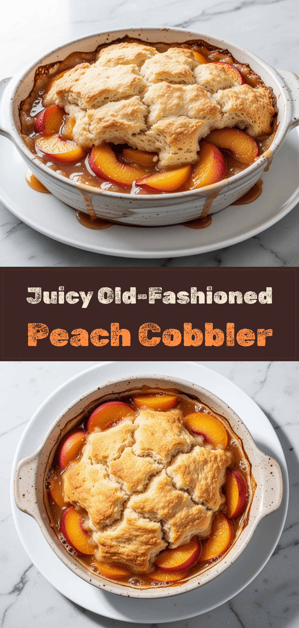 Old-Fashioned Peach Cobbler: Easy Homestyle Biscuit Topping 5 old-fashioned peach cobbler recipe