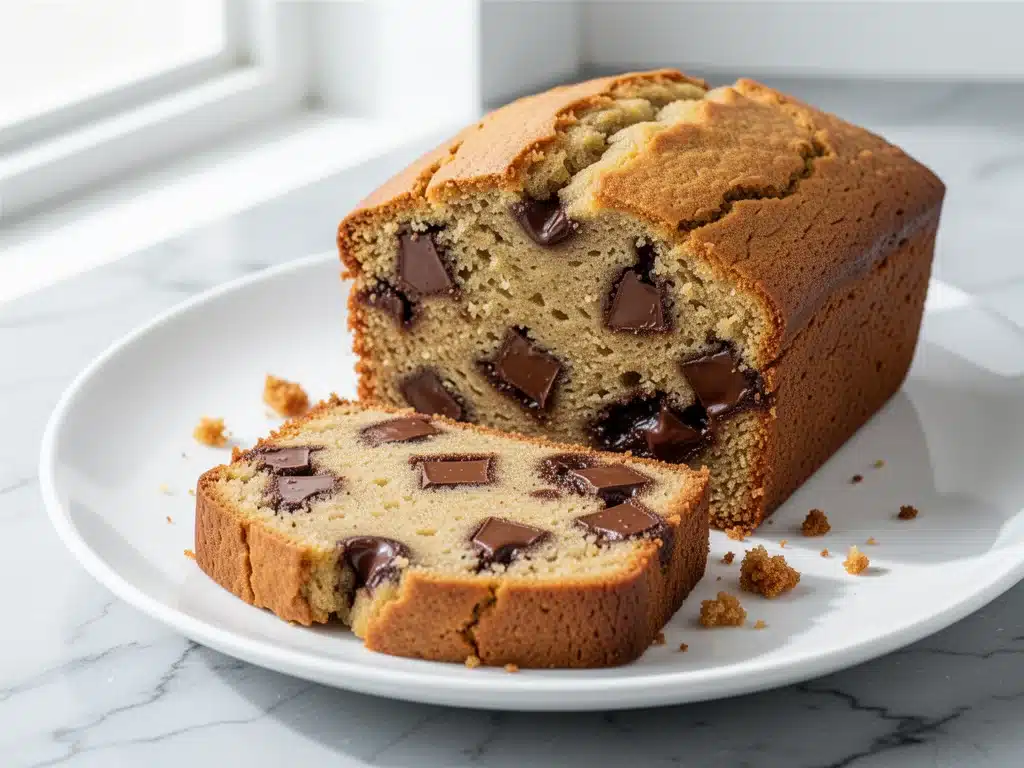 one-bowl banana bread - featured image