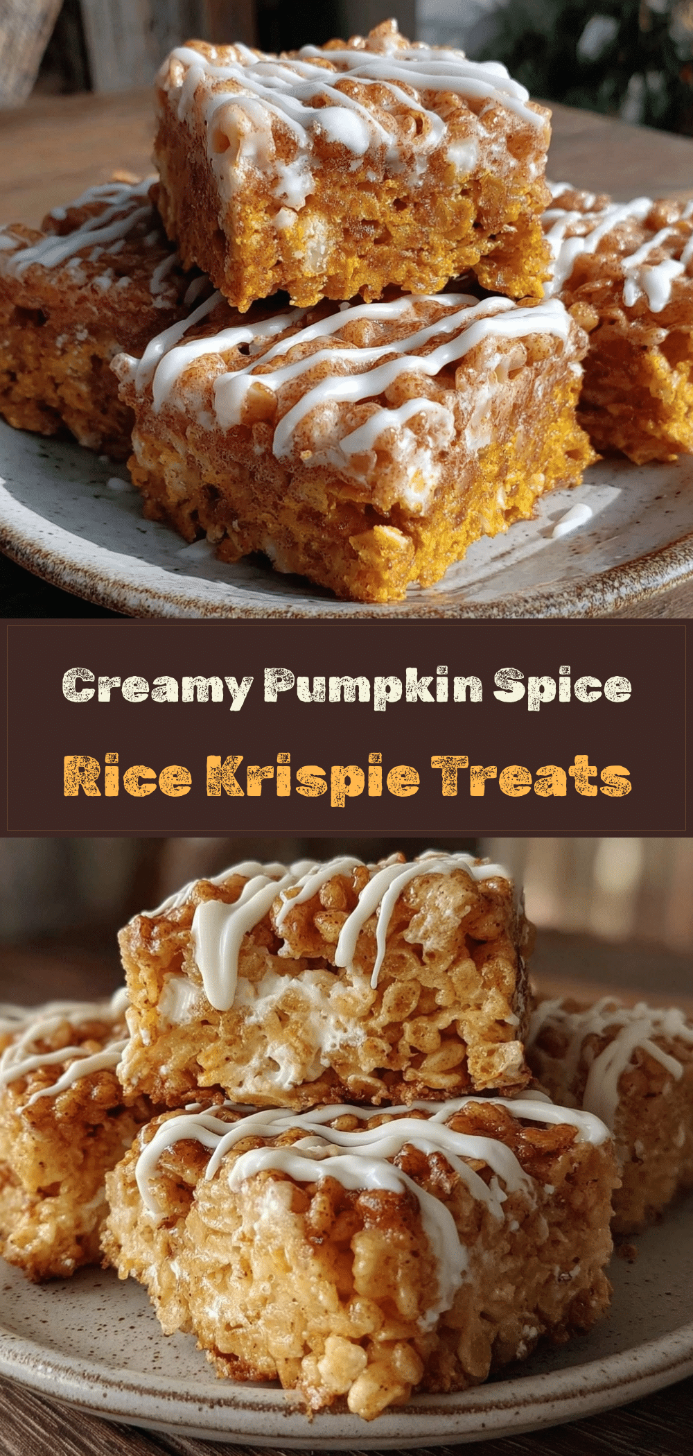 Pumpkin Spice Rice Krispie Treats for One: No Leftovers 5 Pumpkin Spice Rice Krispie Treats for One recipe