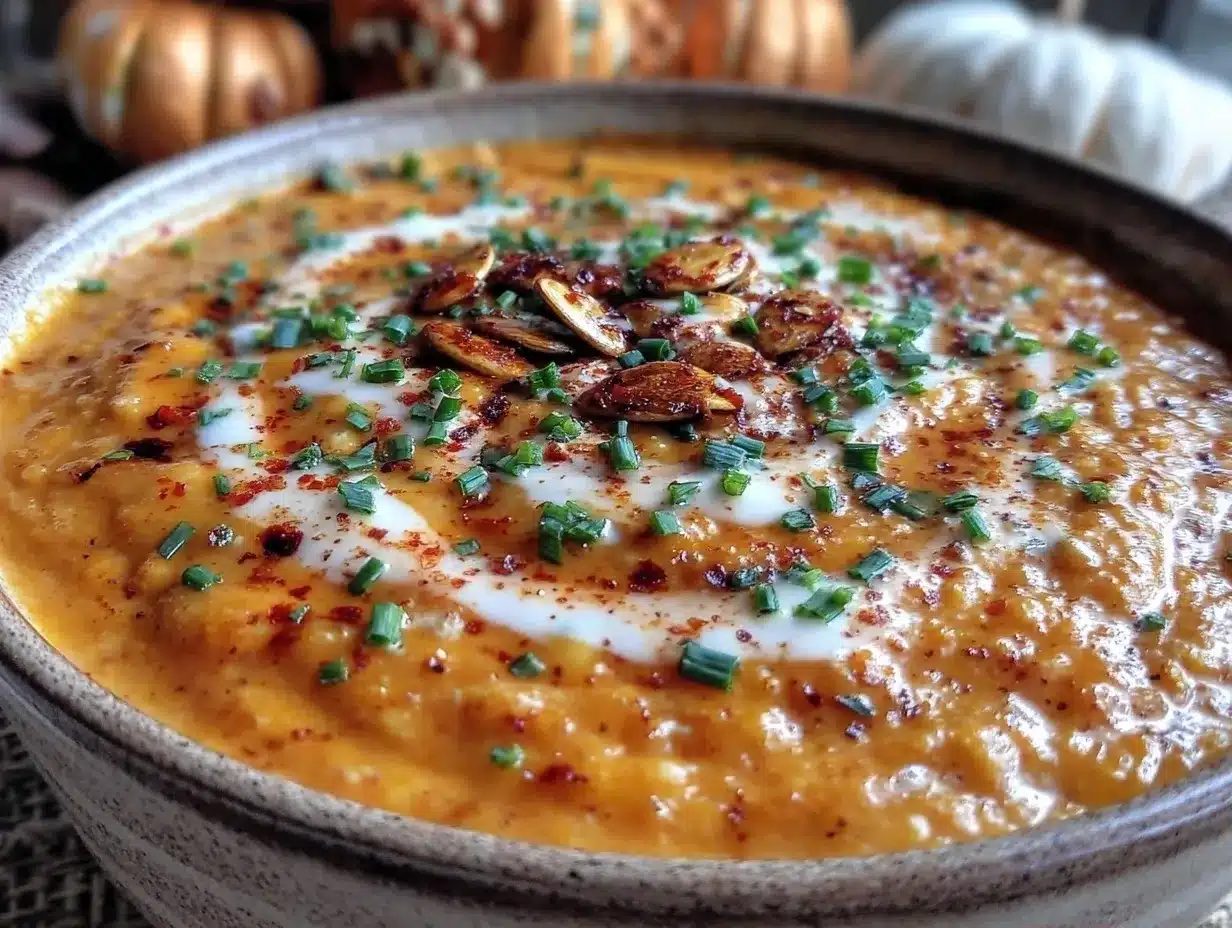 Cozy Fall Roasted Red Pepper and Smoked Gouda Soup: Easy Weeknight Dinner 4 roasted red pepper and smoked gouda soup preparation steps