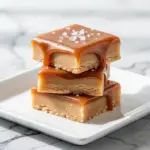 salted caramel butter bars - featured image