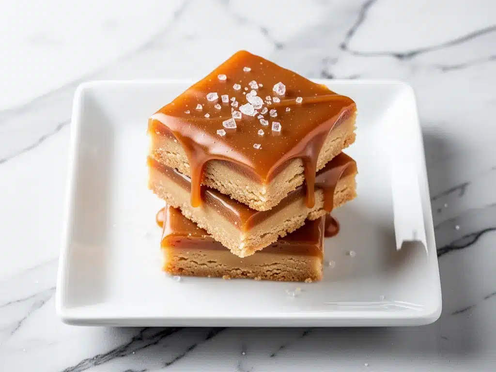 Salted Caramel Butter Bars: Easy No-Bake Recipe 4 salted caramel butter bars preparation steps
