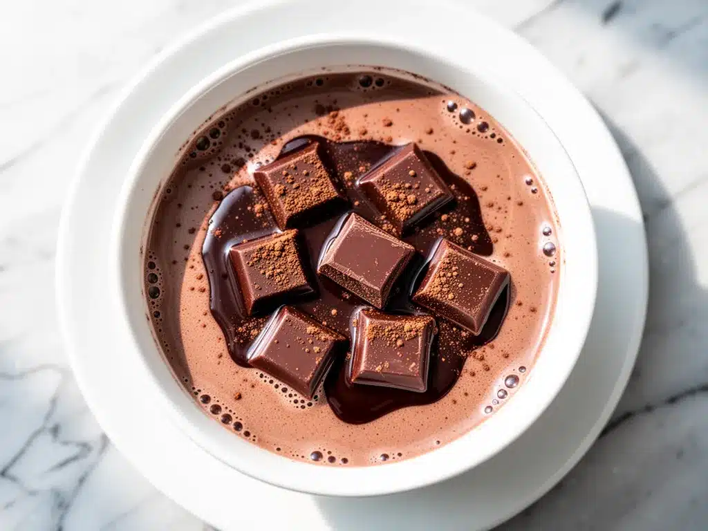 Slow Cooker Creamy Hot Chocolate: Easy Winter Morning Drink 4 slow cooker creamy hot chocolate preparation steps