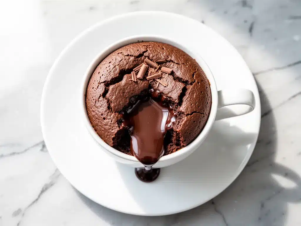 Small Batch Fudgy Chocolate Mug Cake: Quick & Easy 4 small batch fudgy chocolate mug cake preparation steps