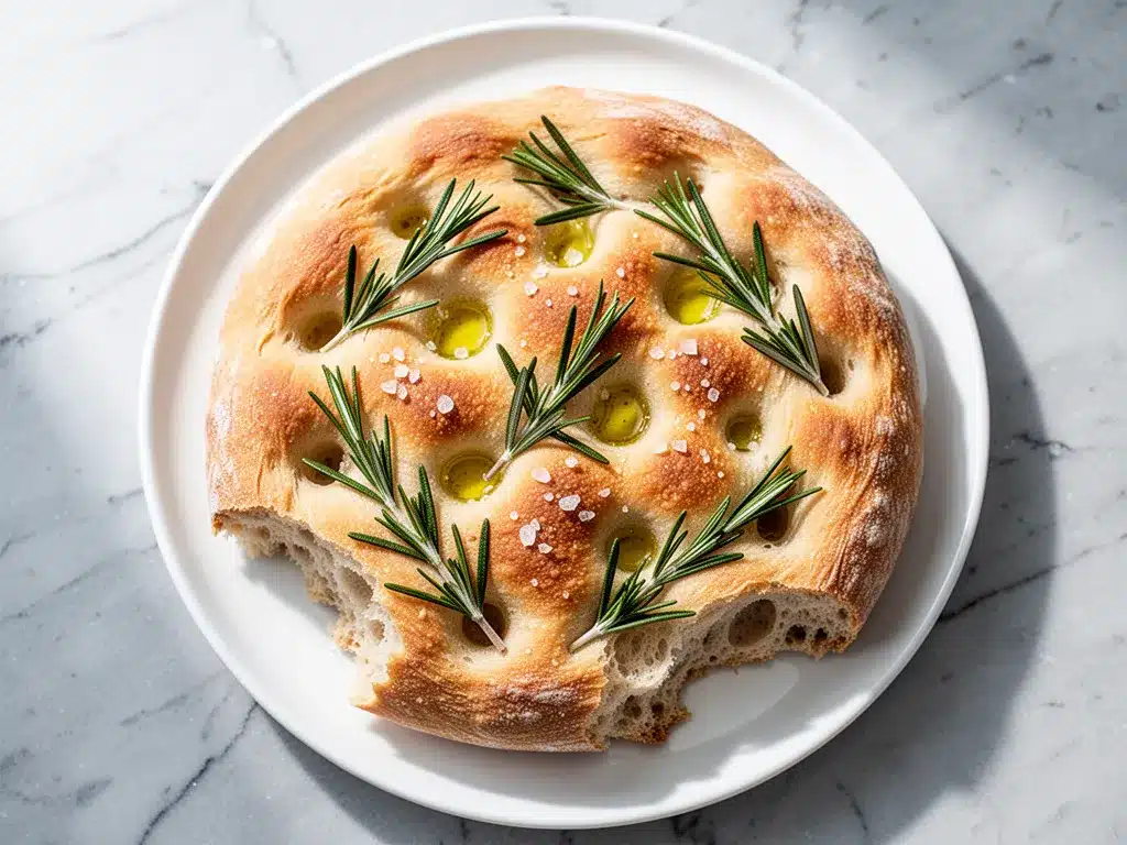Beginner-Friendly Sourdough Focaccia: Easy Rosemary Bread 4 sourdough focaccia preparation steps