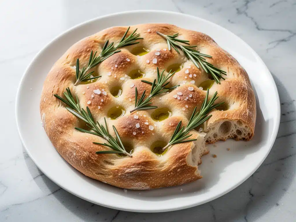 sourdough focaccia - featured image