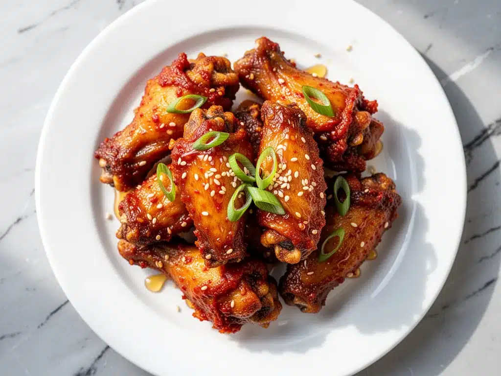 Spicy Gochujang Honey Glazed Chicken Wings: Best Easy Recipe 4 spicy gochujang honey glazed chicken wings preparation steps